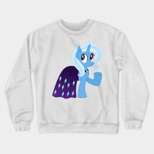 Trixie Wearing Starlight's Cape Crewneck Sweatshirt